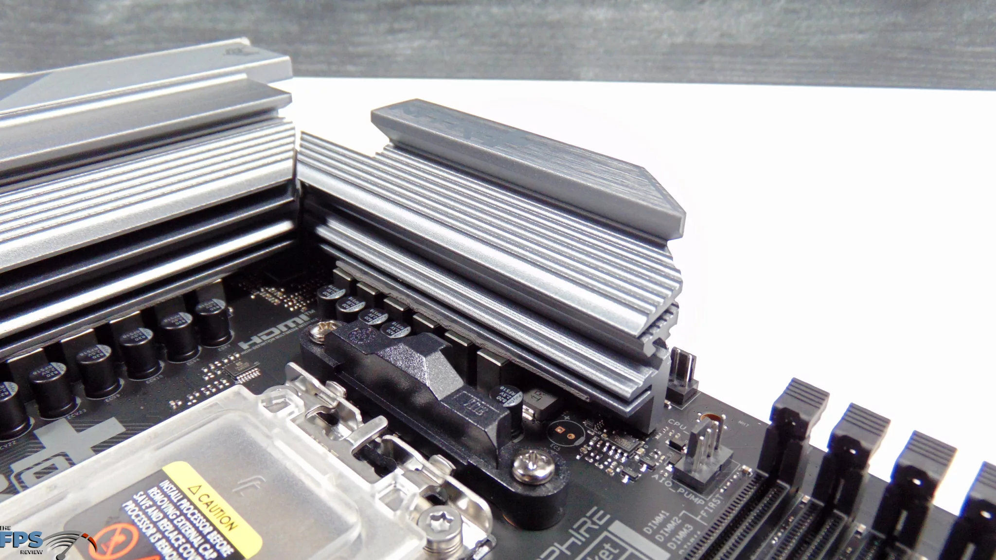 SAPPHIRE NITRO+ B850A WIFI 7 Motherboard VRM Heatsink