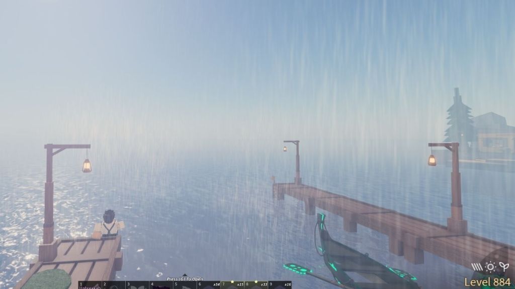 雨の天気フィッシュ