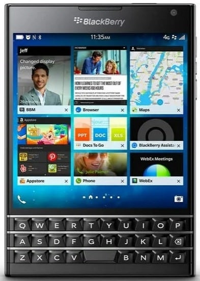  Blackberry Passportは元々発売されました2014. 