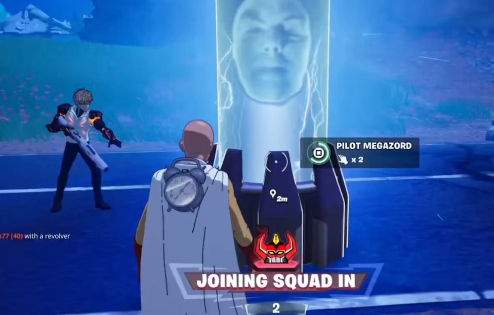 fortniteでメガゾードになるように対話