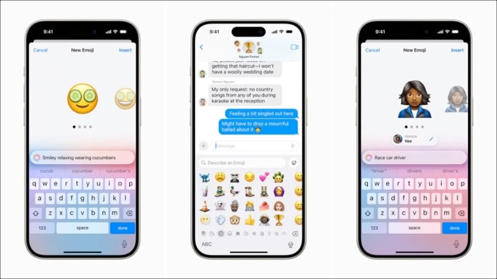 Create your own custom emojis using genmoji