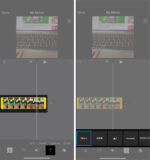 Accessing editing tools in imovie app on iphone